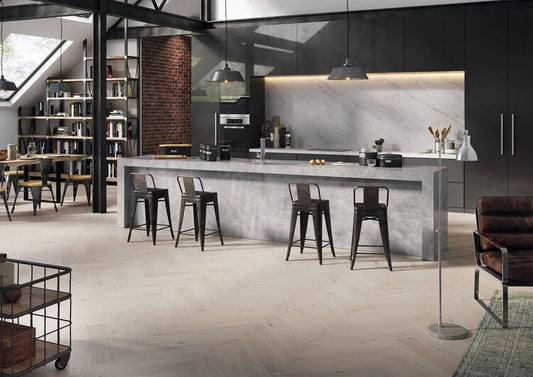 Timba Floor 14x110mm White Oak Herringbone Engineered Wood Flooring 2064