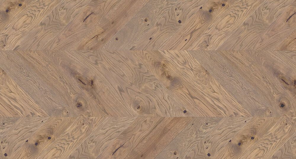 Timba Floor Engineered 14x130 French Chateau Oak Chevron 14mm Real Wood Flooring 2068