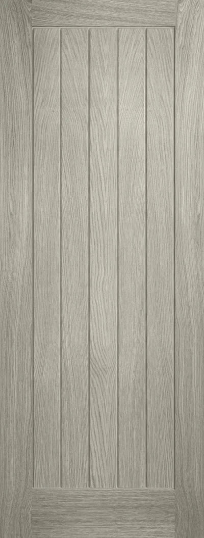 Internal LPD Cottage Light Grey Laminate Pre-Finished Fire Door