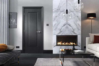 Internal LPD Black Eindhoven Fire Door