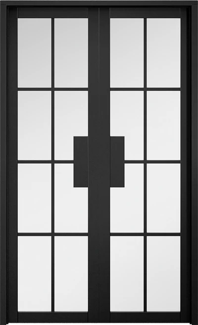LPD Malvern Internal Black Doors Room Divider Set
