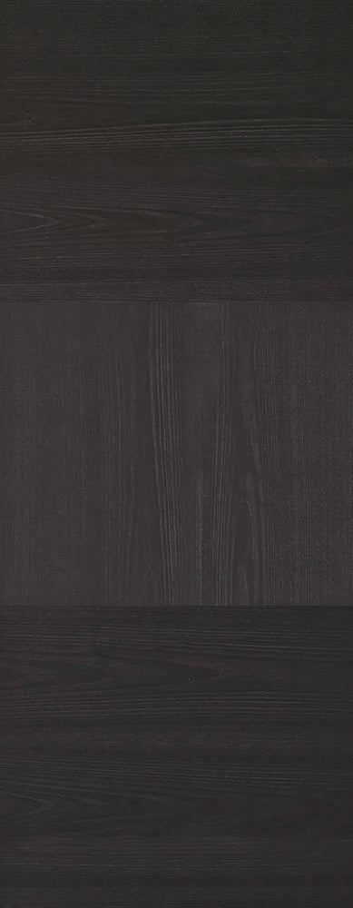 Internal LPD Black Tres Fire Door