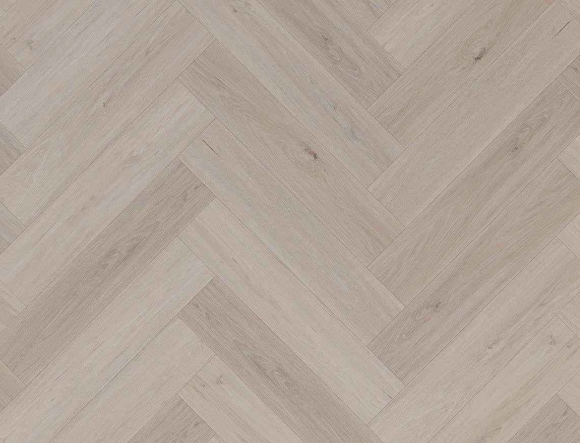 Liberty Lux Compton Light Grey Oak 5mm SPC Luxury Vinyl Flooring Herringbone
