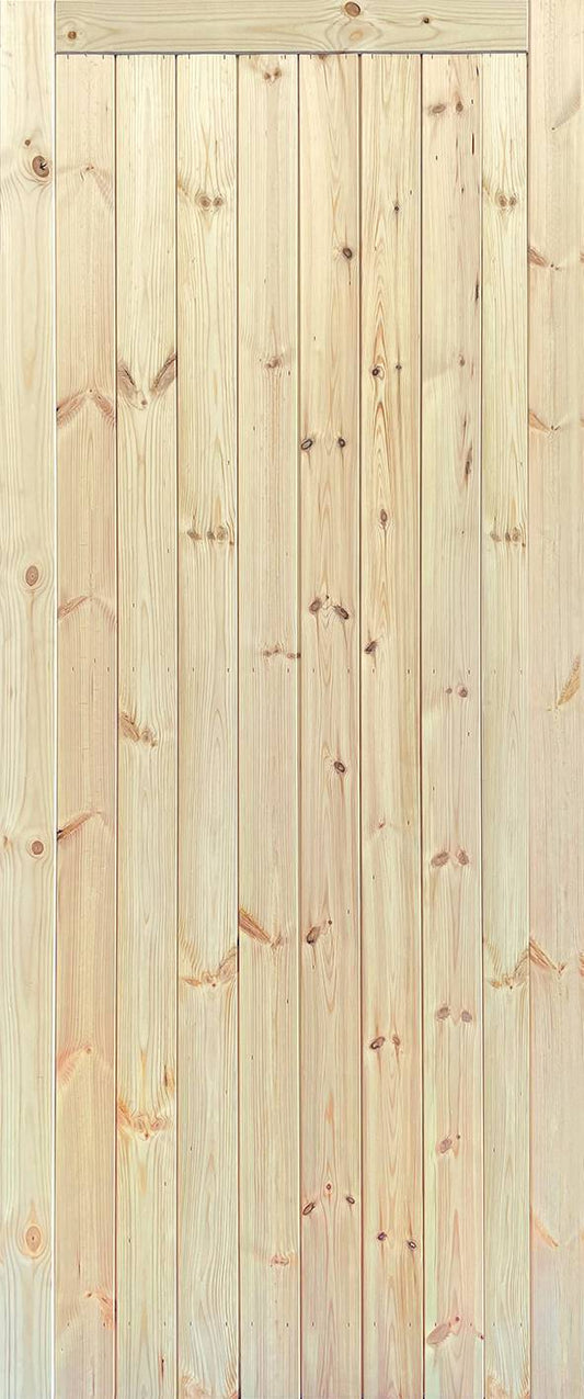 External Pine Gate Framed Ledged and Braced