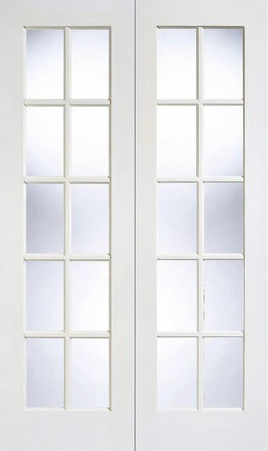 Internal Solid White Primed GTPSA Glazed Pair