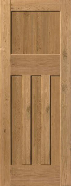 Internal Oak Rustic Oak DX Door
