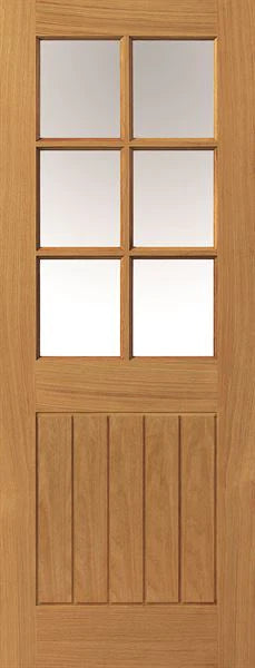 Internal River Oak Thames 6L  Door