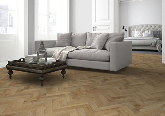 Liberty Lignum Strata Orchid White Oak 15x90mm 15mm Engineered Wood Flooring Herringbone