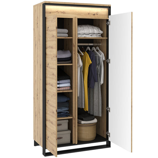 Liberty Quant QA-01 2 Door Wardrobe