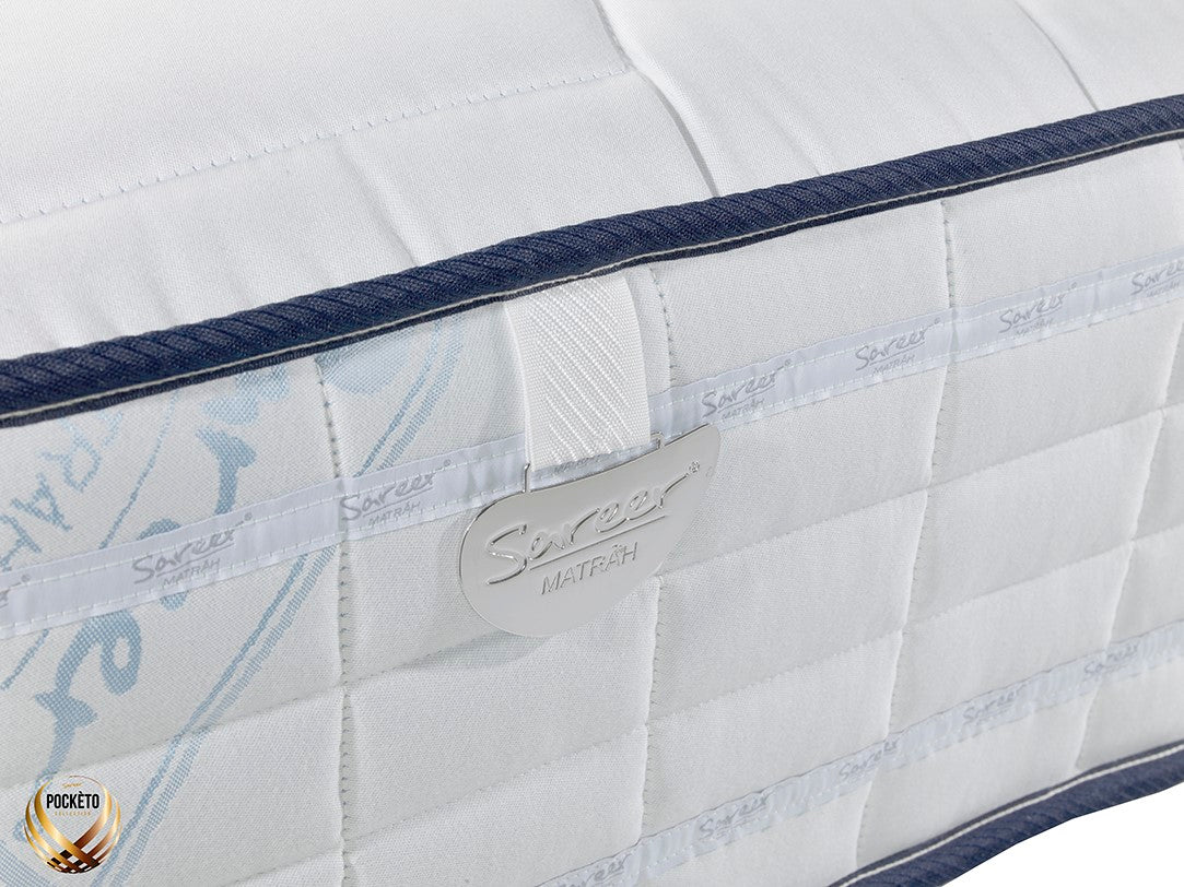 Sareer Pocketo 6ft Kingsize 2000 Pockets Latex Mattress