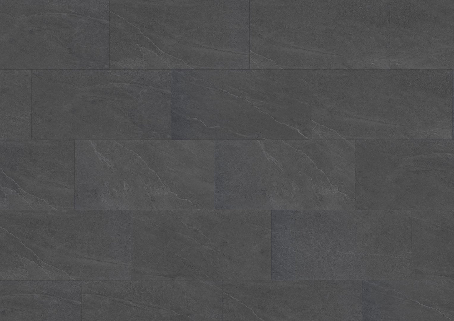 Liberty Lignum Core Tile Charcoal Slatet SPC Rigid Vinyl Flooring