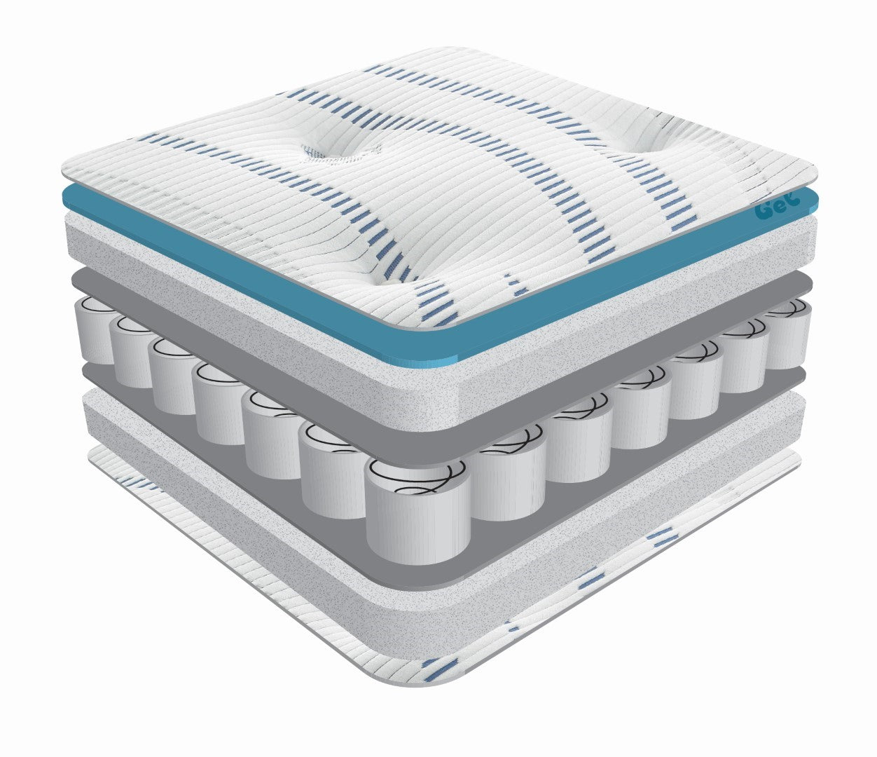 Sareer Matrah 3ft Single Gel Pocket Mattress