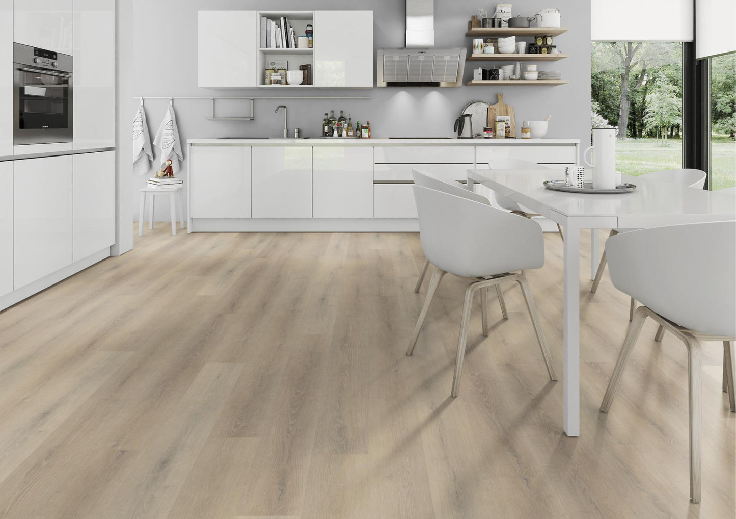 Liberty Lignum Core Seashell Oak Rigid Vinyl Flooring