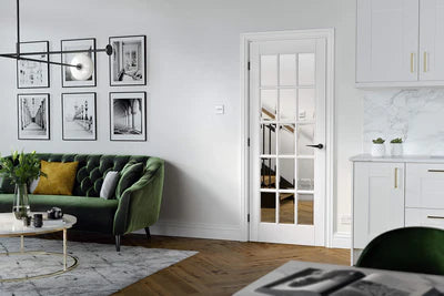Internal Solid White Primed SA 15L Clear Glazed