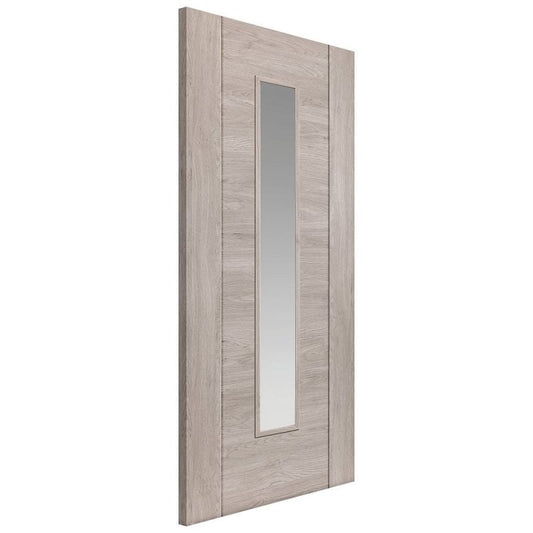 Liberty Internal Grey Laminate Alabama Fumo Clear Glazed Door Pre-Finished
