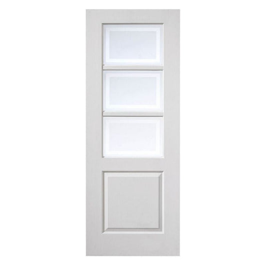 Liberty Internal White Primed Andorra Clear Glazed Door