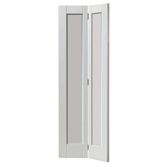 Liberty Internal White Primed Antigua Bi-Fold Door