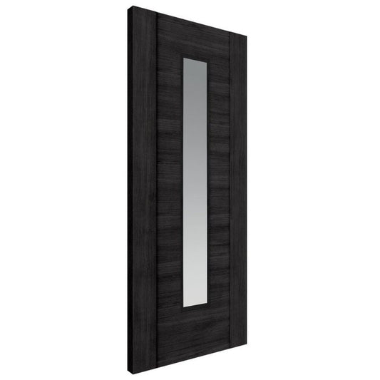 Liberty Internal Grey Laminate Alabama Cinza Clear Glazed Door Pre-Finished