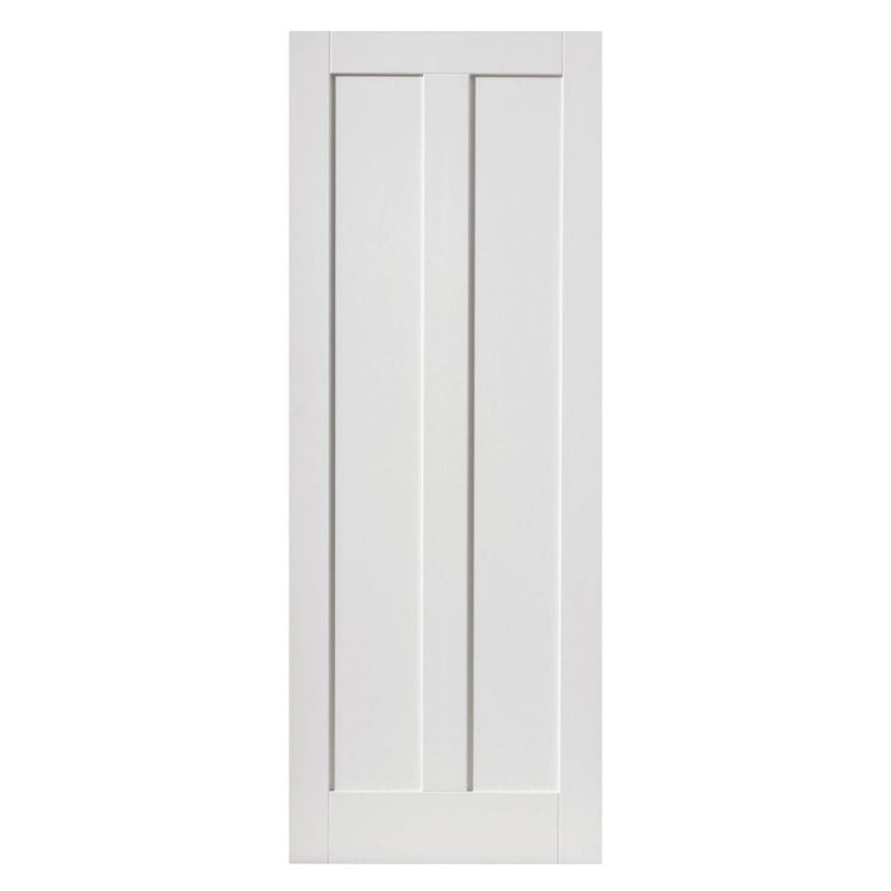 Liberty Internal White Primed Barbados 2 Panel Shaker Fire Door