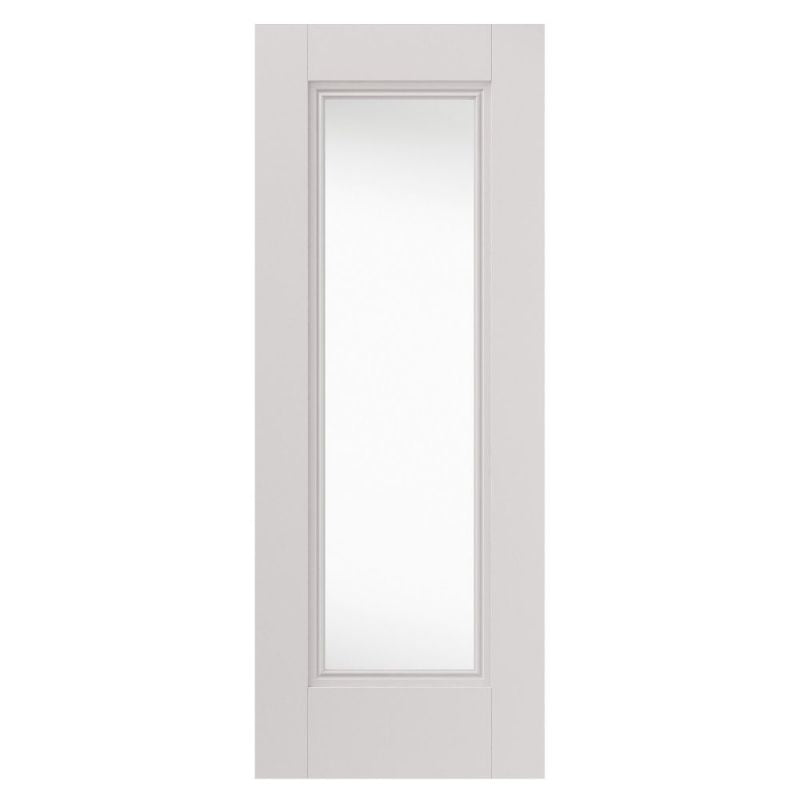 Liberty Internal White Primed Belton Clear Glazed Door Decorative Flush Mouldings