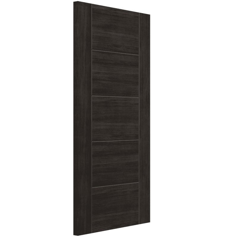 Liberty Internal Dark Grey Laminate Tigris Cinza Door Pre-Finished