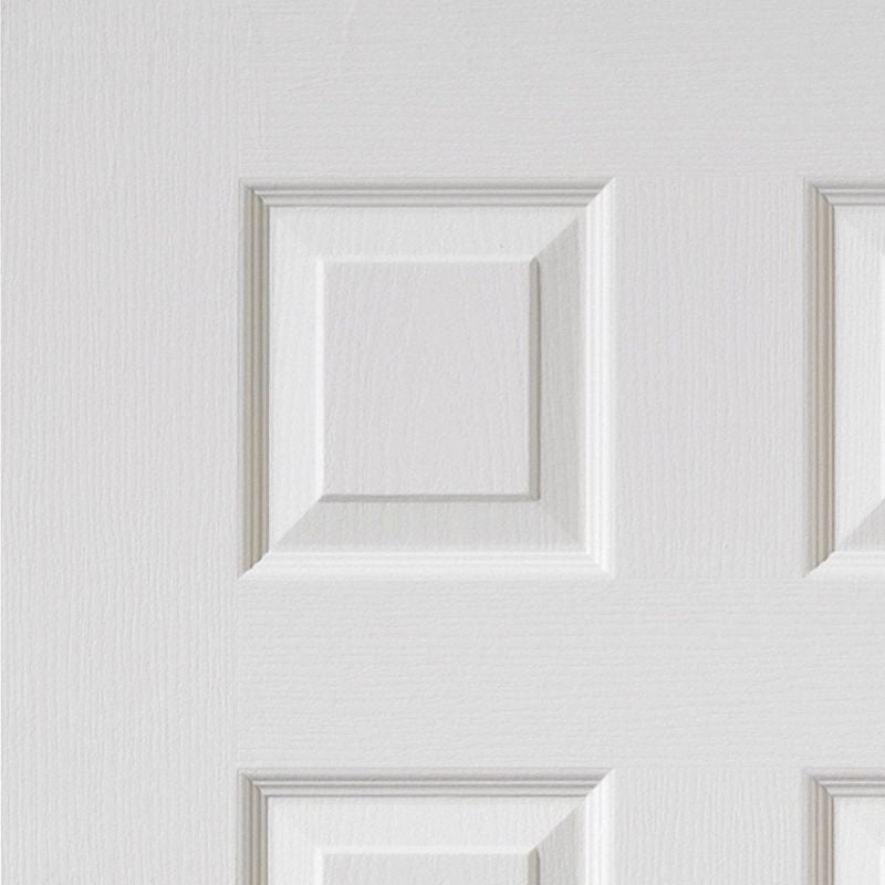 Liberty Internal White Primed Colonist Grained 6 Panel Door