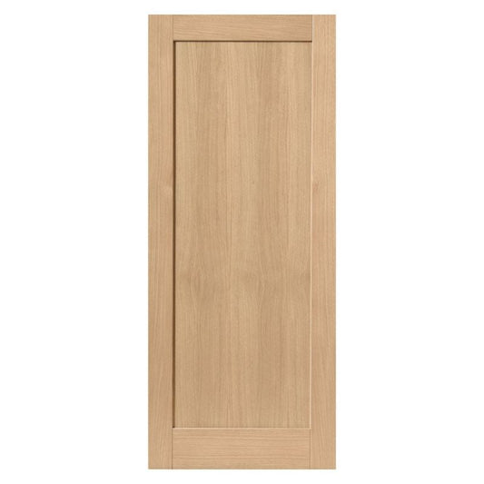 Internal Oak Etna Shaker 1 Panel Fire Door FD30