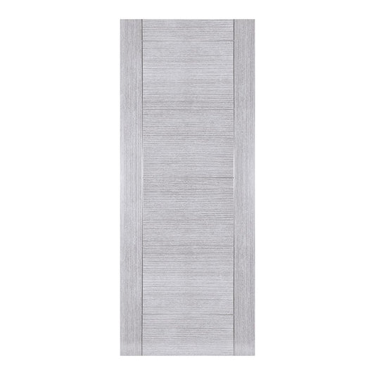 Internal Light Grey Ash Montreal Fire Door FD30 Prefinished