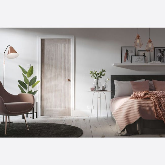 Internal Mexicano Light Grey Laminate Door Fully Finished