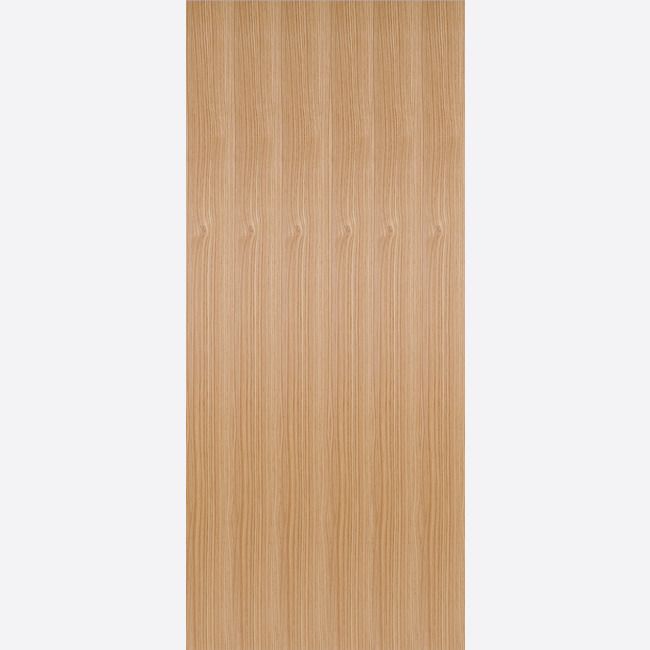 Internal Oak Flush Panelled Door Prefinished