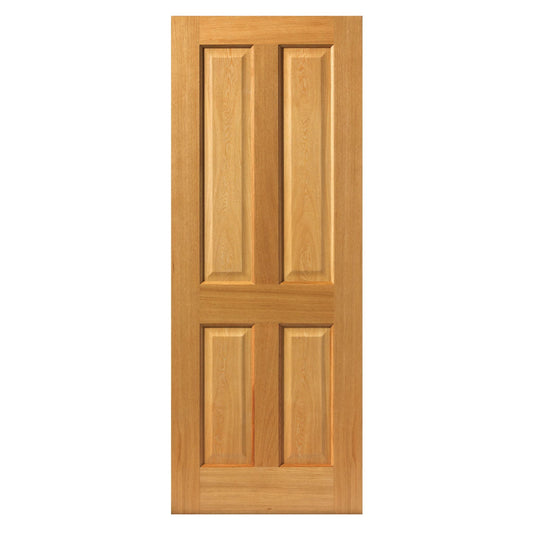 Liberty Internal Oak Sherwood 4 Panel Door Pre-Finished