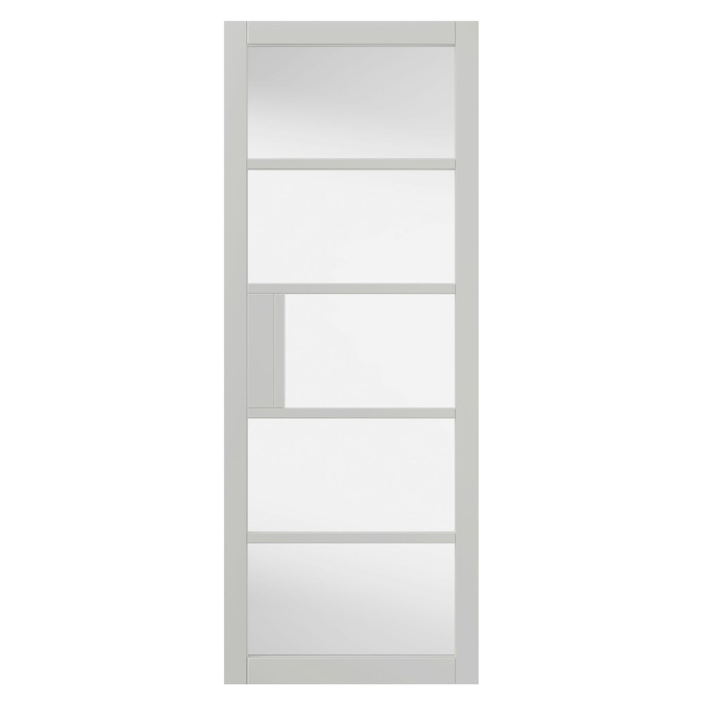 Liberty Internal White Industrial Metro 5L Glazed Door Prefinished