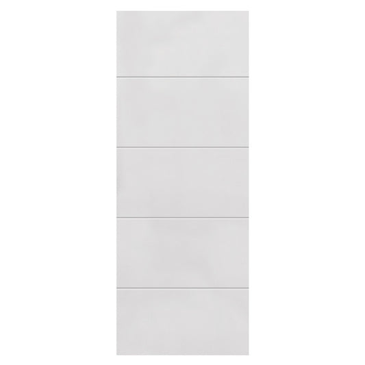 Liberty Internal White Primed 4 Line Horizontal Panel Door
