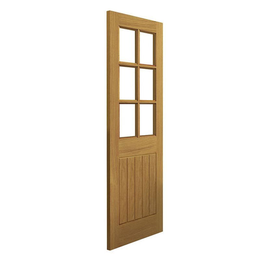 Liberty Internal Oak Thames 6 Light Glazed Door