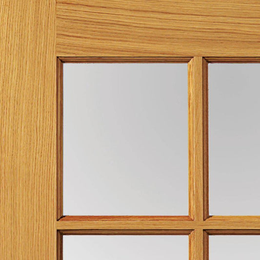 Liberty Internal Oak Thames 6 Light Glazed Door Pre-Finished