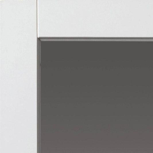Liberty Internal White Primed Tobago Clear Glazed Door