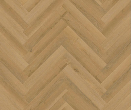 Lignum Fusion Premium 12mm Warren Oak Herringbone Laminate Flooring