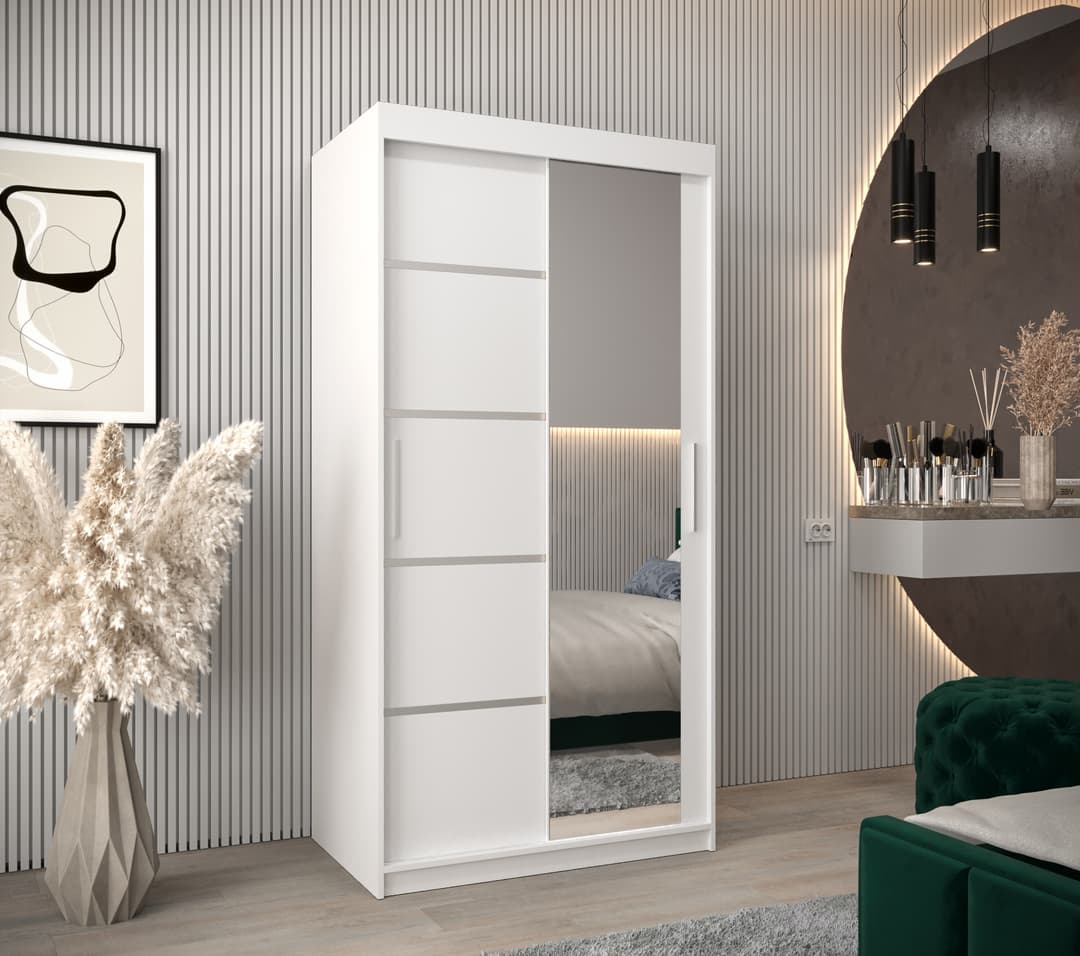 Liberty Verona 02 Sliding Door Wardrobe 100cm