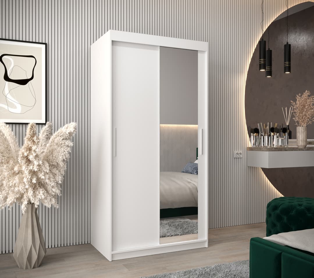 Liberty Tokyo II Sliding Door Wardrobe 100cm