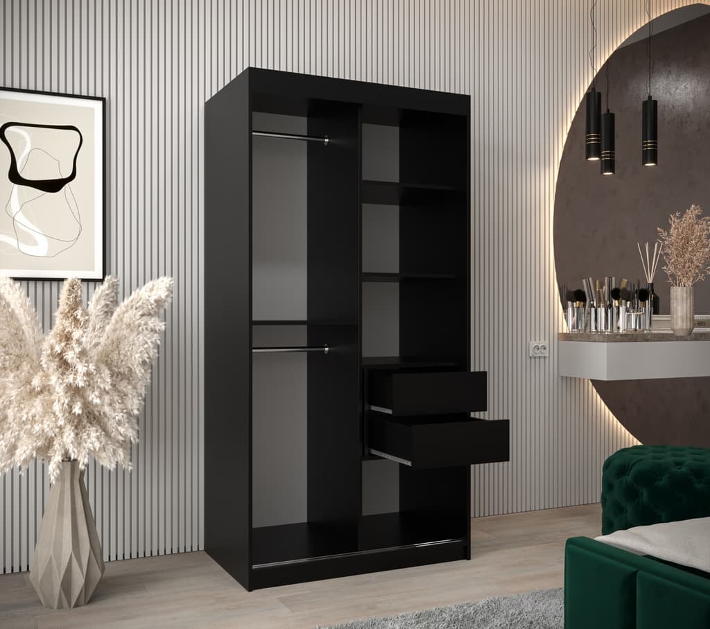 Liberty Elypse Sliding Door Wardrobe 100cm