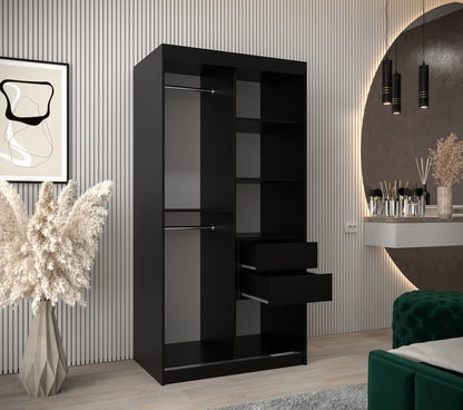 Liberty Tokyo II Sliding Door Wardrobe 100cm