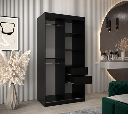 Liberty Boliwia Sliding Door Wardrobe 100cm