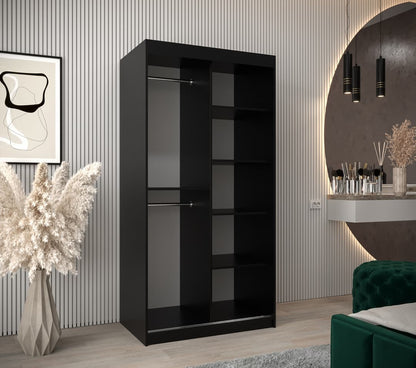 Liberty Tokyo Sliding Door Wardrobe 100cm