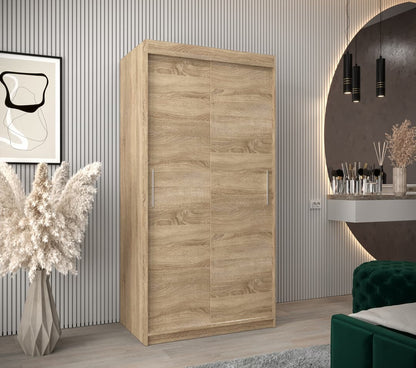 Liberty Tokyo Sliding Door Wardrobe 100cm