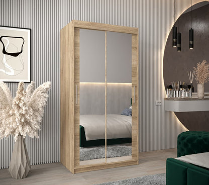 Liberty Tokyo III Sliding Door Wardrobe 100cm