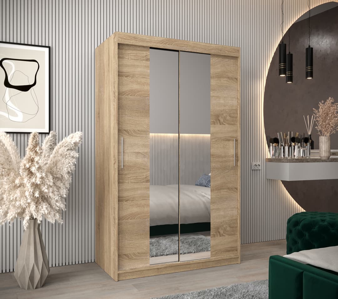 Liberty Tokyo I Sliding Door Wardrobe 120cm