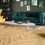 Timba Floor 14x110 Engineered Oak Herringbone 5G Real Wood Flooring Invisible Oiled