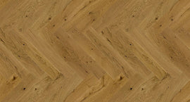 Timba Floor 14 x 110 Engineered Smoked Oak Herringbone 5G Real Wood Flooring Brushed Matt Lacquered