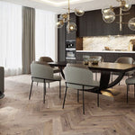 Timba Floor Engineered 14x130mm French Chateau Oak Chevron Real Wood Flooring Herringbone 2068