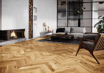 Timba Floor Engineered 14x130mm Oak Herringbone Engineered Real Wood Flooring 2070